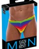 Men's Thong Rainbow 2XL