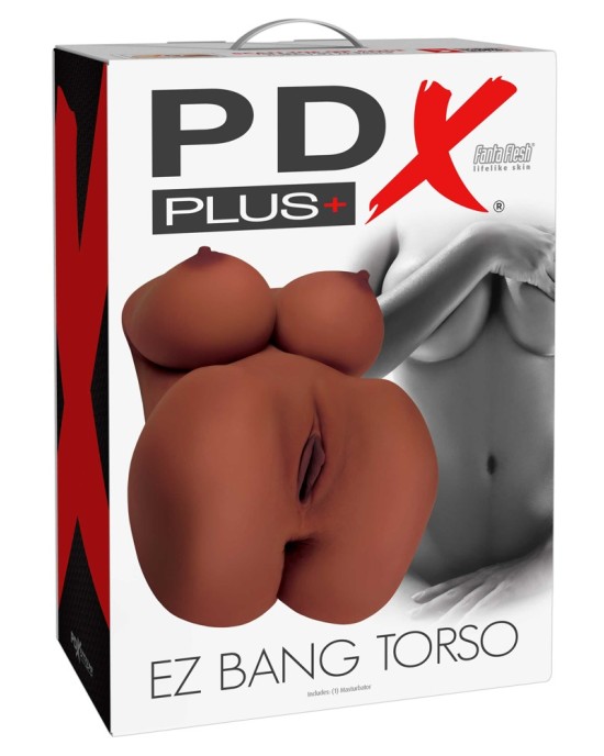 PDX Plus EZ Bang Torso Brown