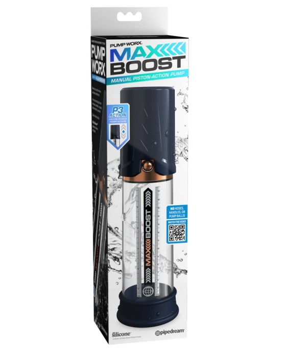 Pump Worx Max Boost Blue