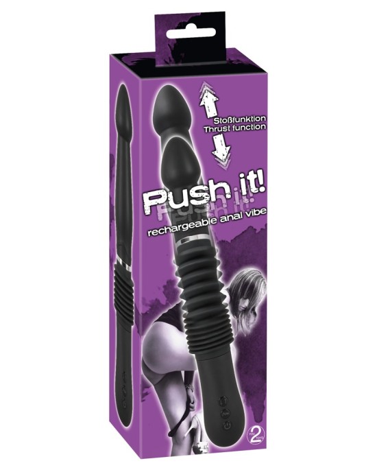 Push it rechargeable anal vibe