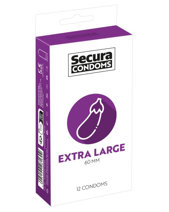 Secura Extra Large 12pcs Box