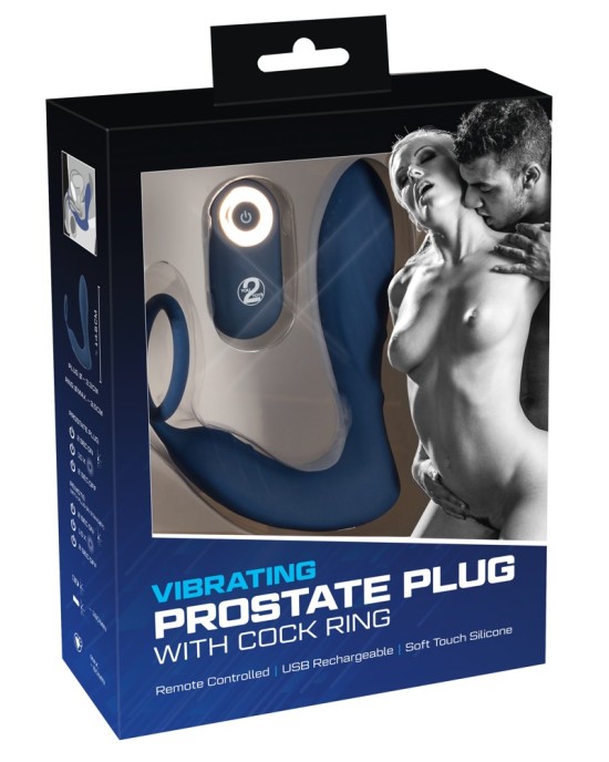 Vibrating Prostate Plug with C